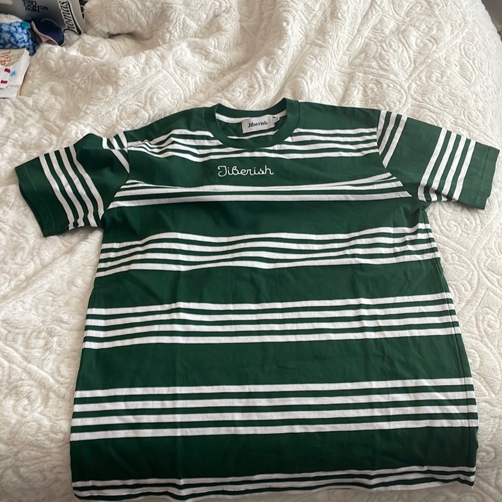 Jiberish quad stripe stitch - forest